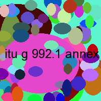 itu g 992.1 annex b